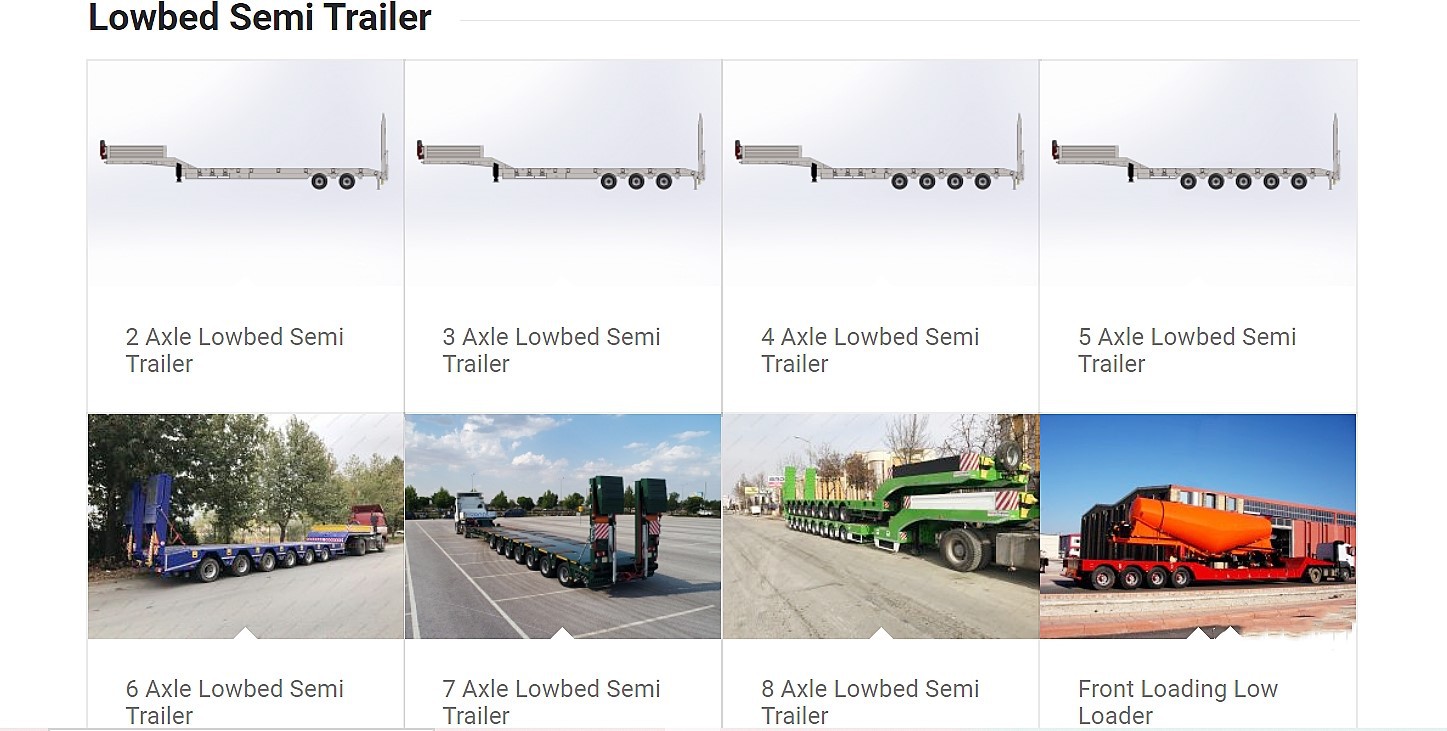 LOWBED TRAILER semi trailer--modulestrailercom LOWBED TRAILER semi trailer--modulestrailercom